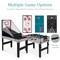 Best Choice Products 13-in-1 Combo Game Table Set w/ Ping Pong, Foosball, Basketball, Air Hockey, Archery
